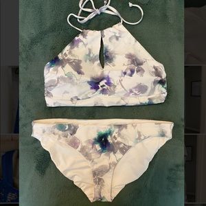 Athleta Halter Swim Suit Top & Bottom